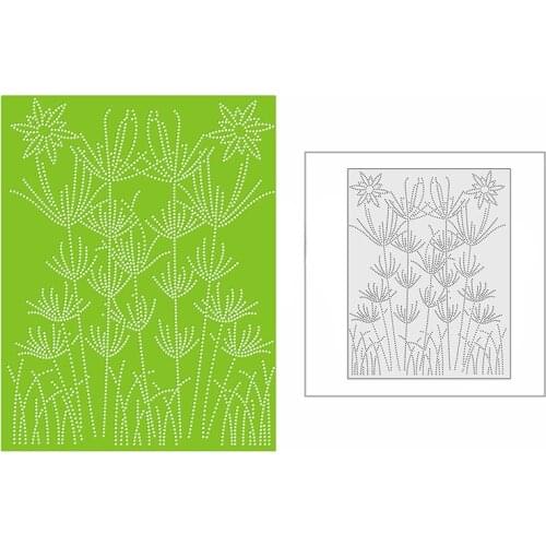 New Dandelions Snowflake Panel 2020 Metal Cutting Dies for DIY Scrapbooking and Card Making Decorative Embossing Craft No Stamps