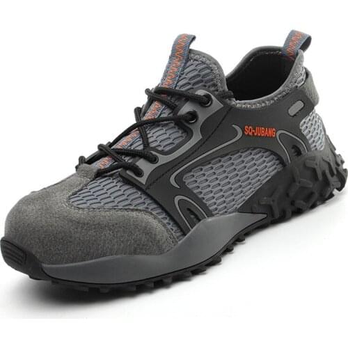 Work Boots portable Industrial Shoes Puncture Proof wear-resisting Safety Mens Shoes Security Steel Toe Comfortable