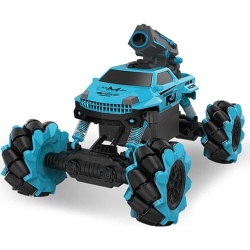 2.4GHz Remote Control Car 360 °Rotating RC Off Road Drifting Truck Radio Crawler Bubble Machine for Kids Gi