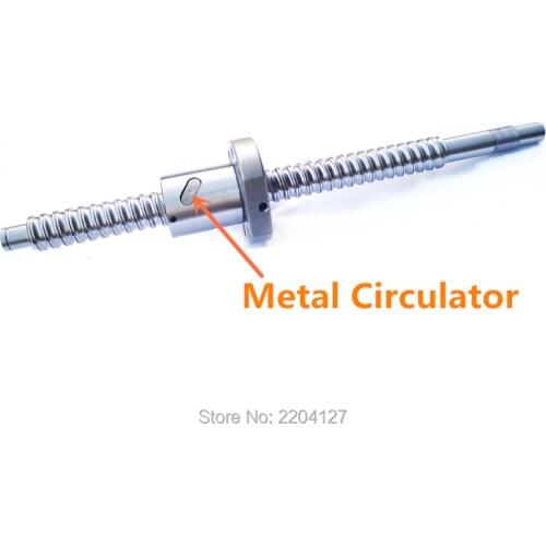 SFU1605 300mm 300 mm ball screw with single ball nut BK/BF12 end machined CNC parts