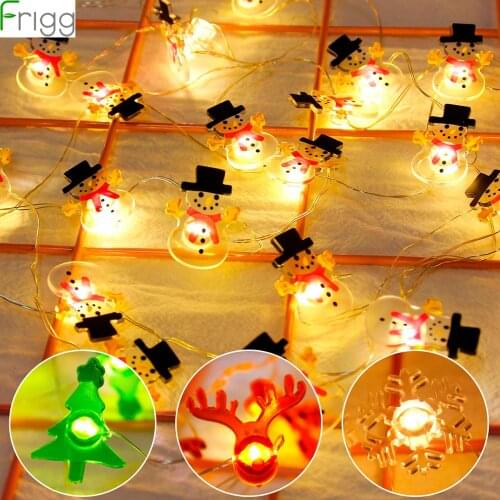 LED String Lights Christmas Decorations for Home Christmas Xmas Tree Lights Chrismas Party Supplies Noel 2019 New Year 2020
