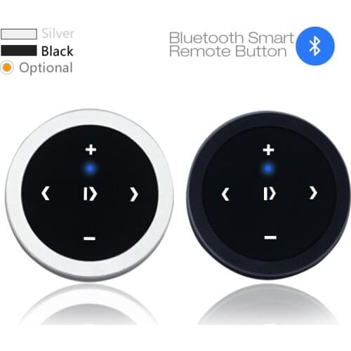 LEEWA Latest Smart Bluetooth Steering Wheel Remote Control Support Music Play SIRI Camera Selfie For IOS Android Portable Device