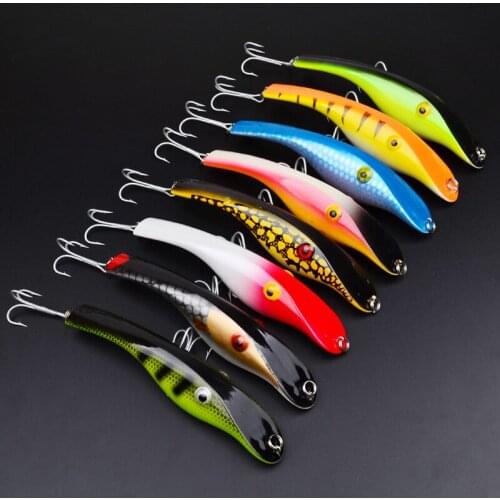 8pcs/Lot 14.5cm/44g High Quality Fishing Lures Crank Bait Crankbaits Isca Artificial Tackle Jigging Lure