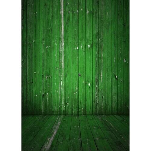 Green Wooden Board Floor Photography Background For Photograph Accessories Child Baby Vinyl Cloth Photo Backdrops Photo Studio