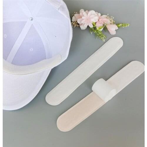 10Pcs/Pack Hat Sweatband EVA Foam Cap Size Reducer Tape Sweatband Hats Cap Saver Hat Size Sticker Sewing Adhesive Fastener Tape