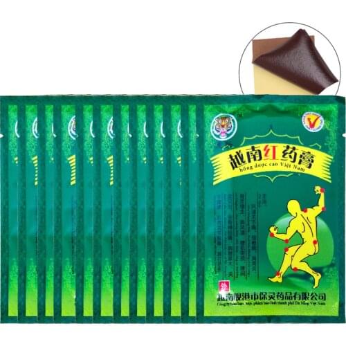 104pcs Vietnam Red Tiger Balm Plaster Creams White Body Neck Back Massager Pain Relief Patch Arthritis Cervical