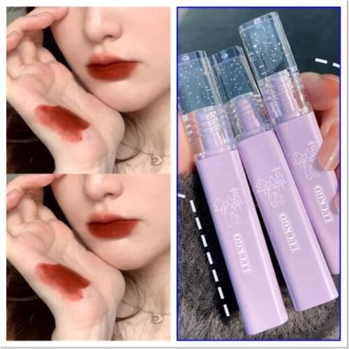 6 Colors Waterproof Lip Glaze White Peach Cheese Liquid Lipstick For Daily Makeup Lasting Non-stick Cup Lip Gloss Cosmetic TSLM2