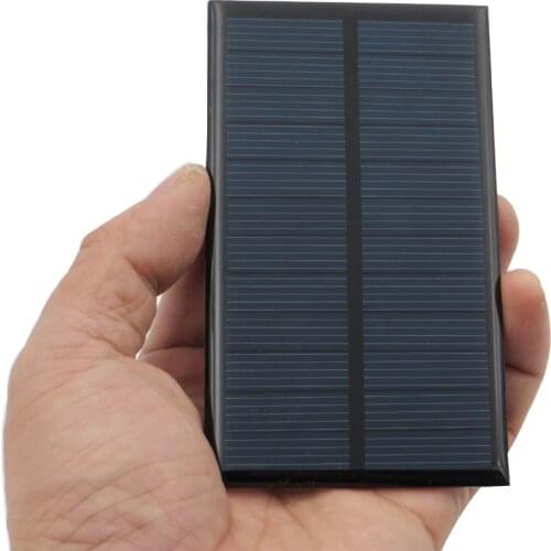 6V 167mA 1Watt 1W Solar Panel Standard Epoxy Polycrystalline Silicon DIY Battery Power Charge Module Mini Solar Cell toy