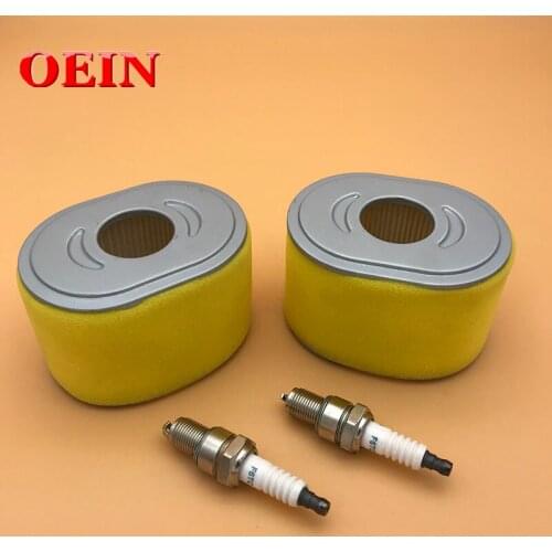 Lawn Mower Accessories Air Filter & Spark Plugs Fit For HONDA GX140 GX160 GX200 Engine Spare Parts