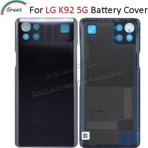 Battery Cover For LG K92 Back housing Battery Cover Rear Door Case For LG K92 LMK920, LM-K920 battery door