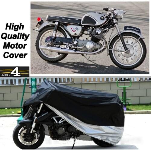 MotorCycle Cover For Honda CB77 WaterProof UV / Sun / Dust / Rain Protector Cover Made of Polyester Taffeta