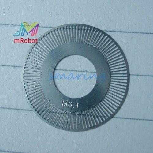 Photoelectric Encoder Converter Photoelectric Speed Sensor Measuring Speed Code Plate 100 Wire Metal Code Disk M6-1 Kit Chain