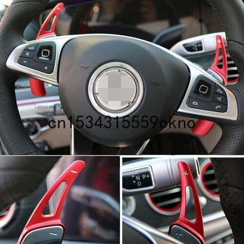 Aluminum Alloy Shift Paddle Blade Fit For Benz A B C CLA CLS E G GL GLA GLC GLE GLS Metris S SL SLC Class Car Accessories
