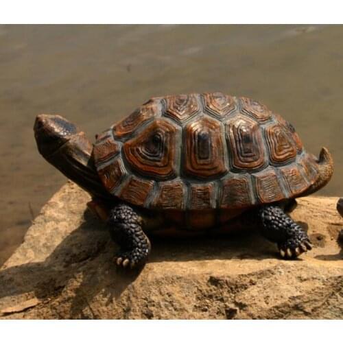 Animal tortoise furnishings villa courtyard garden pond garden decoration pond horticultural resin Originality House Decoration