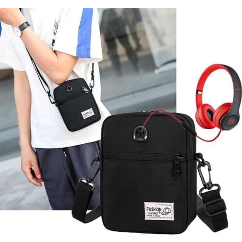 New Casual Woman Bag High Quality Men Diagonal Mini Shoulder Multi-Function Mobile Phone Bag Outdoor Sports Bag