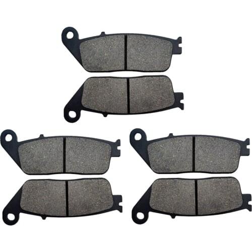 Yerbay Motorcycle Front and Rear Brake Pads For Triumph Thunderbird Sport 1998-2003 Tiger 955 cc 1999 2000 2001 2002 2003 2004