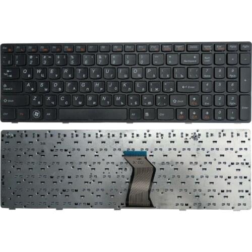 Russian 100% New Keyboard FOR LENOVO G780 G770 G780A G770A RU laptop keyboard Black border