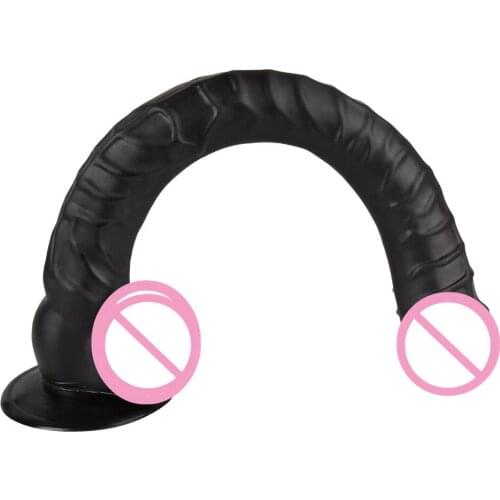 Super Long Soft Female Dildo Suction Cup Dick Big Dong Vaginal Masturbator Adult Sex Product For Women Erotic Shop