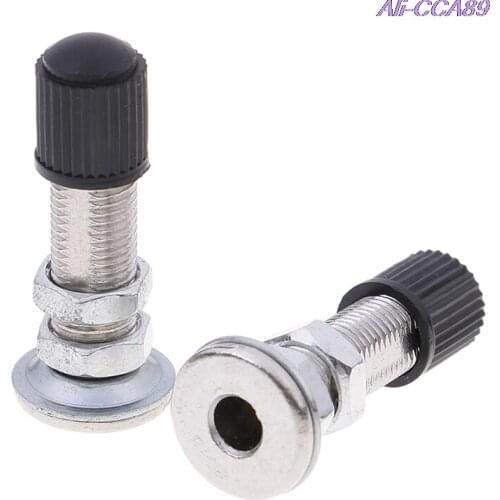 2pcs Valve 38mm Bicycle Schrader Valve Ultralight Zinc Alloy For MTB Mountain Road Bike Bicycle Accessories