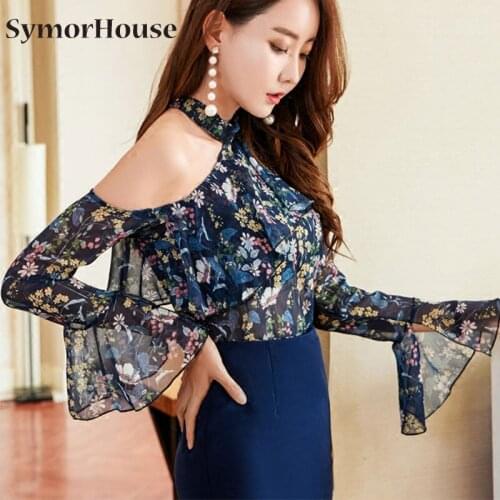 Блузки с открытыми плечами SymorHouse China At AliExpress