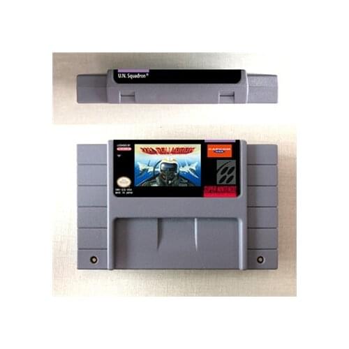 U.N. Squadron - Action Game Card US Version English Language