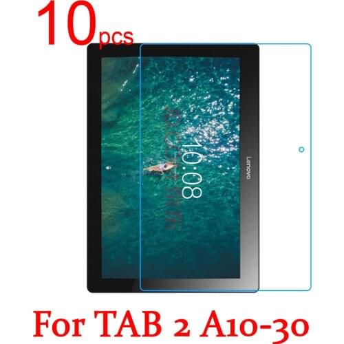 10pcs glossy Ultra Clear/Matte/Nano anti-Explosion LCD Screen Protector Film Cover For Lenovo TAB 2 A10-30 70 X30F 10.1" Film