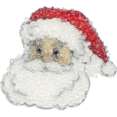 1pcs Halloween Style Full Diamond Acrylic Resin Flat Back for Hair Bows Planar Resin Crafts DIY Handmade Materials,1Yc11409