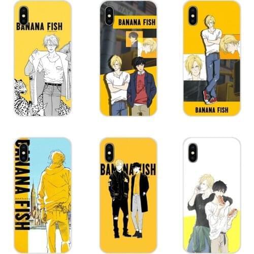 Accessories Phone Shell Covers Banana Fish anime For Xiaomi Redmi Note 3 4 5 6 7 8 Pro Mi Max Mix 2 3 2S Pocophone F1