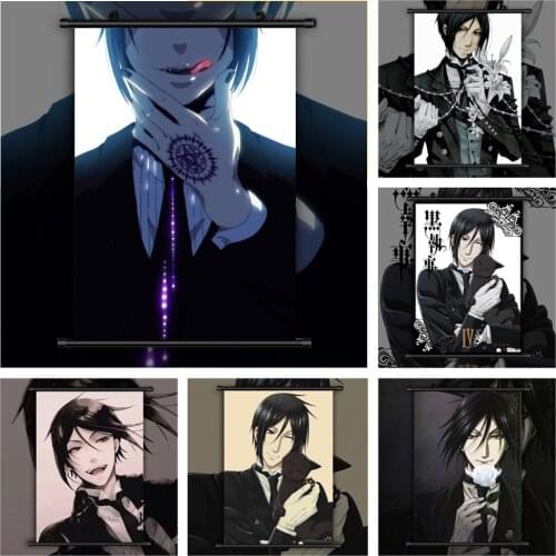 Black Butler 5D Diamond Painting Diamond Embroidery Anime of Rhinestones Cross Stitch Diamond Mosaic Kits Diamond Setting