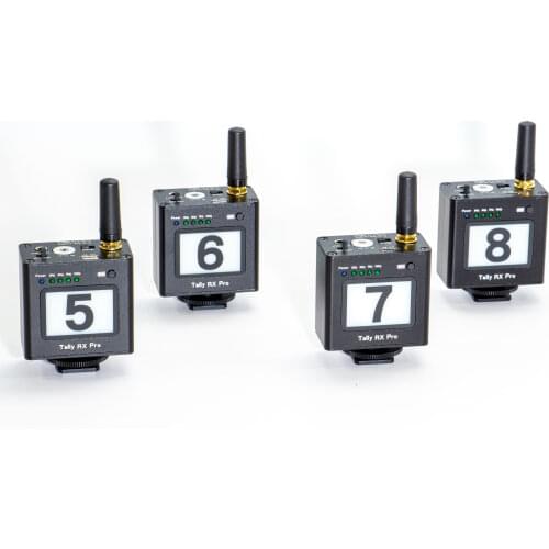 Wireless Tally System Additional Receiver No.5 6 7 8 9 10 ...... (Please remark)