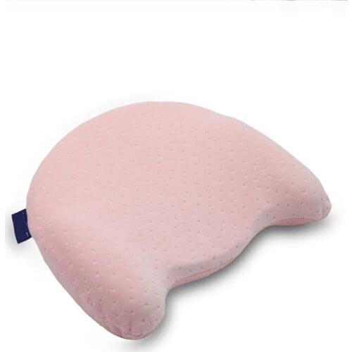 Slow Rebound Memory Foam Baby Velvet Anti Roll Side Pillow Baby Wedge Pillow