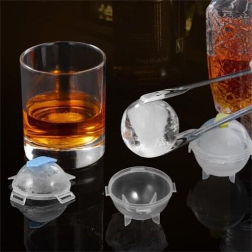 5PCS Ice Cube Maker Molds Round Ball Cavity Flexible Whiskey Cocktail DIY Mould Ice Grid Party Bar Ice Cream Freeze Kitchen Tool