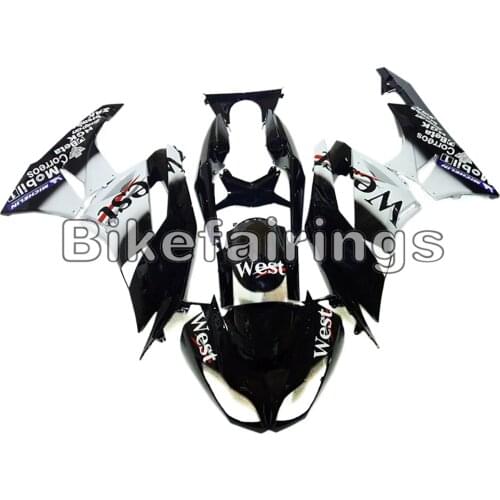 Injection Fairing Kit Bike Body Kit For ZX-6R 2009 2010 2011 2012 ZX636R 636 ABS Plastic West Black White New Cover