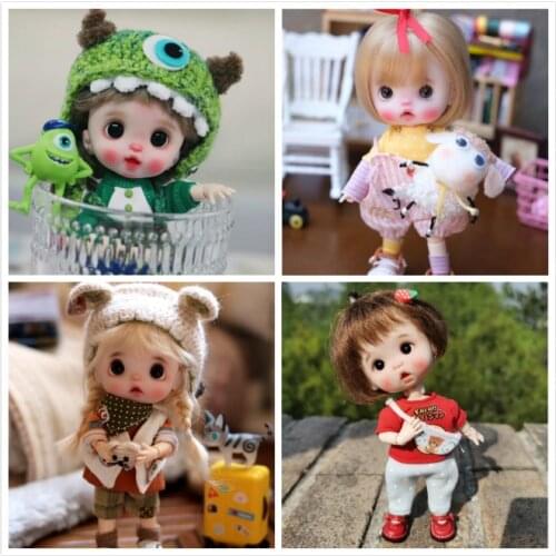 OB11 doll customization 1/8 BJD dolls OB doll DIY polymer clay 2020