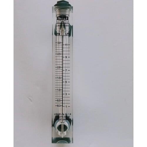 LZM-15L Acrylic panel flowmeter(flow meter) without control valve for liquid and Gas
