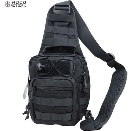 Multifunctional Unisex Tactical Sling Pack Chest Shoulder Satchel Bag Camping Shoulder Pack Fit for iPod, iPad,iPhone 6 6Plus,MP