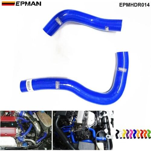 Racing Silicone turbo intercooler Radiator hose kit For Honda Civic EP3 K20A Type-R 01-06 (2pcs) EPMHDR014