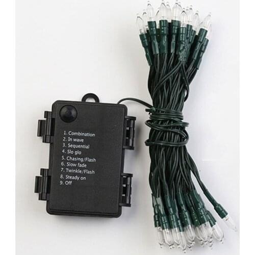 Battery Box Light String 5M 50Leds Waterproof Outdoor Christmas Lights Holiday Garland For Wedding Party Xmas Decoration