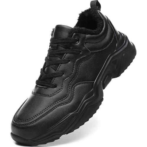 WIENJEE Men's Winter Sneakers