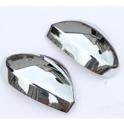 2pcs Polish Side Rearview Mirror Cover Trim For Land Rover Range rover evoque 2016 2017