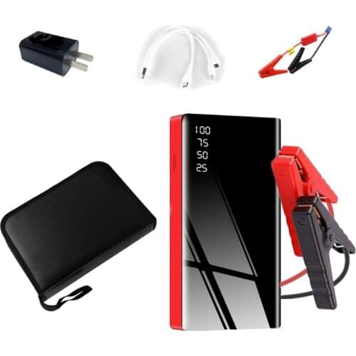 Car Jump Starter 12V Portable Car Charger Multi-function Start Jumper Emergency Car Battery Booster 20000mAh Power Bank D7YA