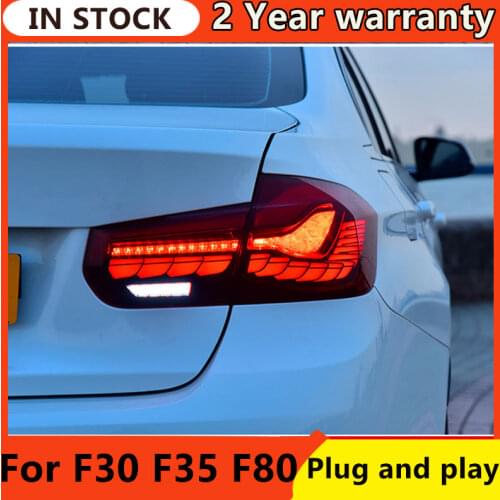 Car Styling for F30 Tail Lights 2013-2019 F35 LED Tail Lamp M4 Design led tail light 320i 325i LED DRL Signal auto Accessories
