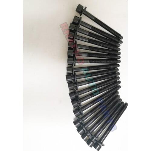 Engine cylinder head bolt nuts YD25DDTI YD25 for Nissan Navara King-cab Pathfinder Cabstar Hardbody Tino 2.2 DTI 2.5DDTI D40 D22