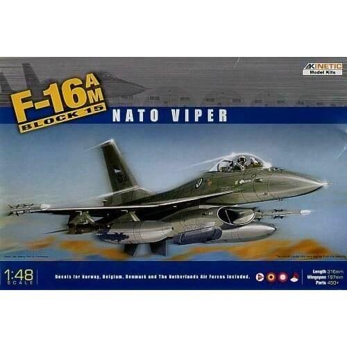 KINETIC K48002 1/48 scale F-16AM BLOCK 15 NATO VIPER