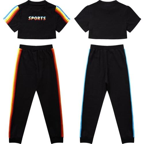 Girls Ballet Dancewear Sets Sports Outfits Stretchy Sleeveless Tank Tops with Leggings Pants for Ballet Yoga Running Workout