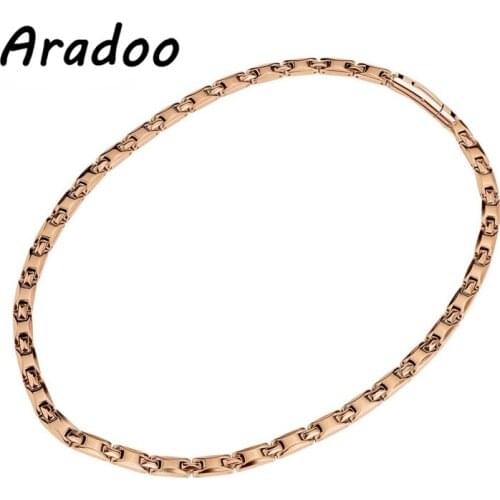ARADOO Magnetic Health Energy Anti-Radiation Strengthen Immunity Stay Slim Improve Skin Quality Magnet Necklace