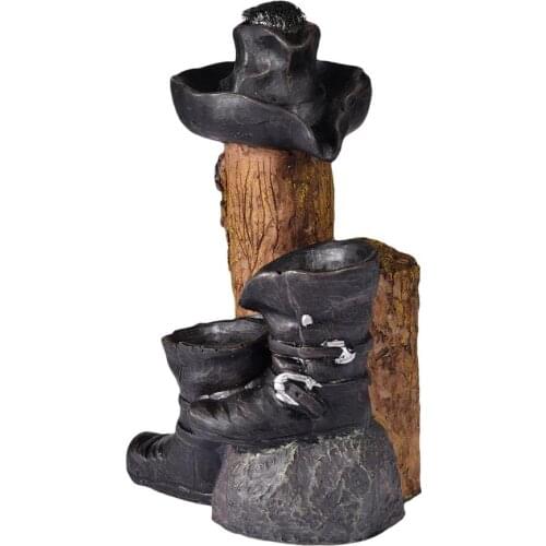 Creative Self-Circulating Water Ornament Garden Decor Patio Resin Statue Garden Patio Lawn Ornaments Resin Crafts Decoration