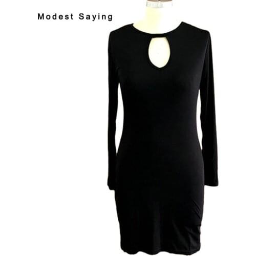 Modest Saying Women's Straight Dresses