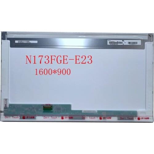 N173FGE-E23 LED Display LCD Screen Matrix for Laptop 17.3" HD+ 1600*900 30PIN