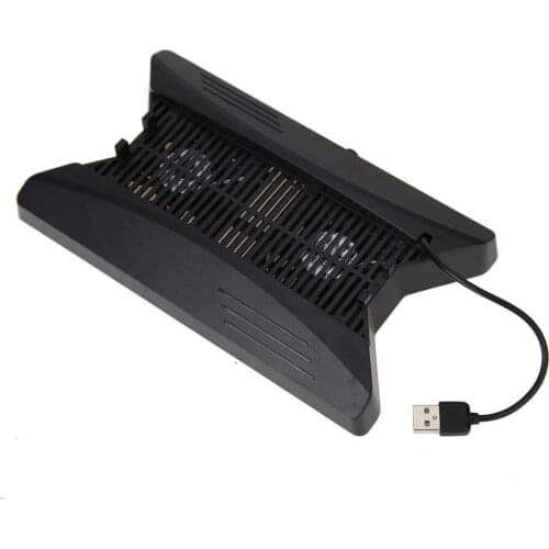 Cooling Fan Vertical Stand Smooth Appearance Superb Craftsmanship Charging Dock USB 3 Hub for Sony Playstation 4 Pro